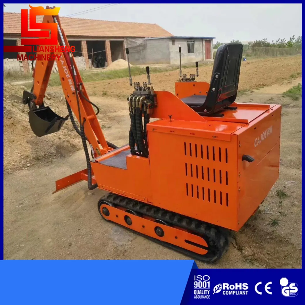 140 Degree Rotary Crawler Mini Excavator, Manufacturer Direct Sale Quality and Low Price