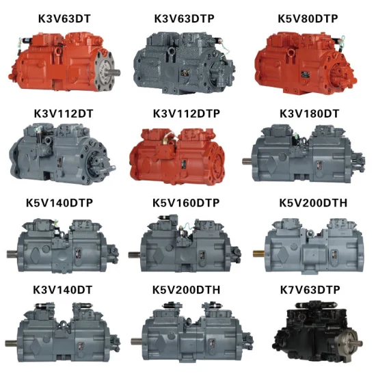 Pompa principale per escavatore Volvo Pompa idraulica per Cat Komatsu Hyundai Volvo Hitachi Kobelco Doosan Daewoo Sumitomo Kyb Kawasaki Pompa a pistoni ad ingranaggi ad alta pressione