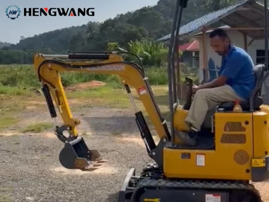 Vendi l'uso di uno scavatore/escavatore cingolato da 1,7 tonnellate per l'industria edile